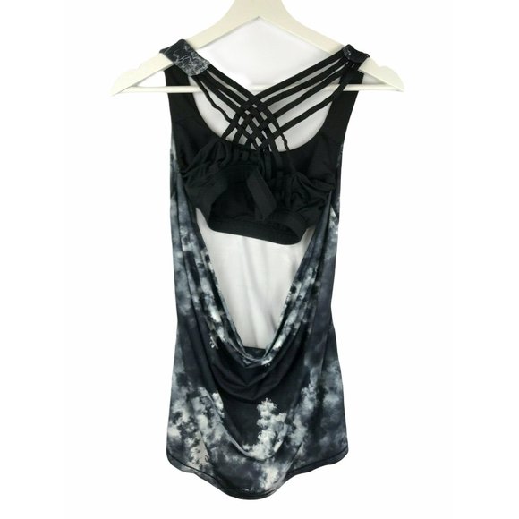 Icyzone Tank Top with Built in Bra Yoga Cross Back - Picture 1 of 10